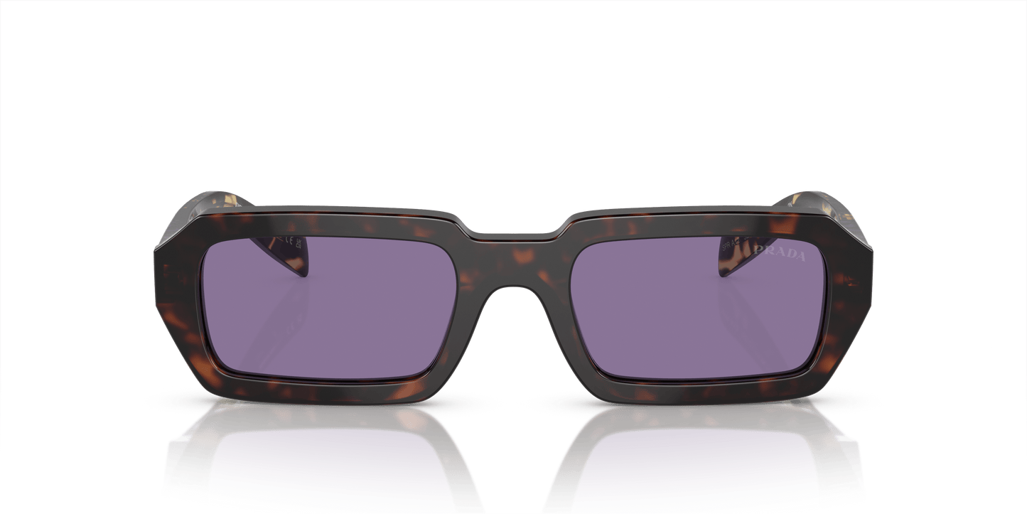 Prada Sunglasses Violet Mirror Silver Internal | PRADA PR A12S Havana-Violet Mirror Silver Internal