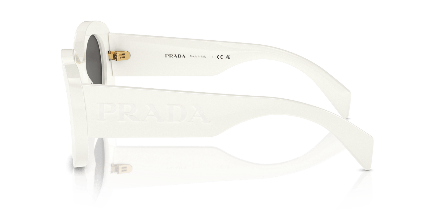 Prada Sunglasses Talc-Dark Grey | PRADA PR A13S Talc-Dark Grey