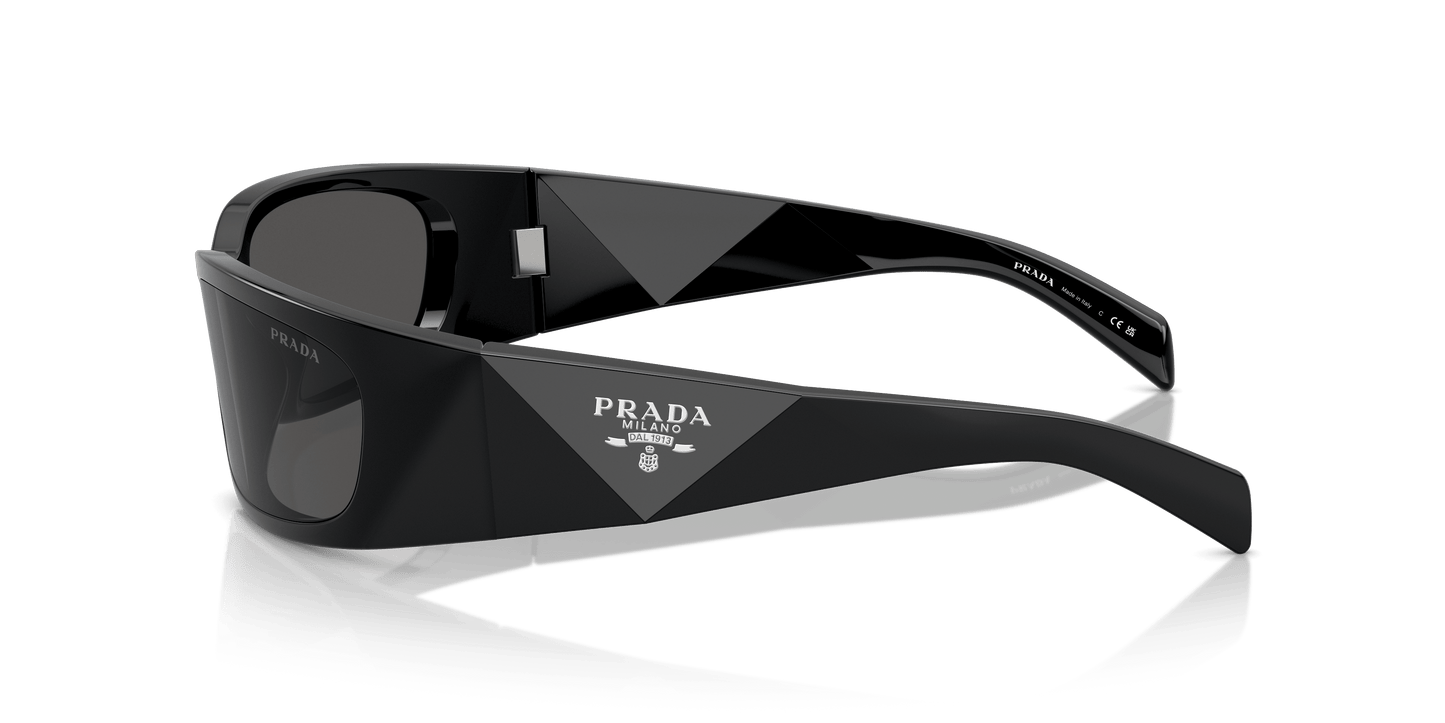 Prada Sunglasses Black-Dark Grey | PRADA PR A14S Black-Dark Grey