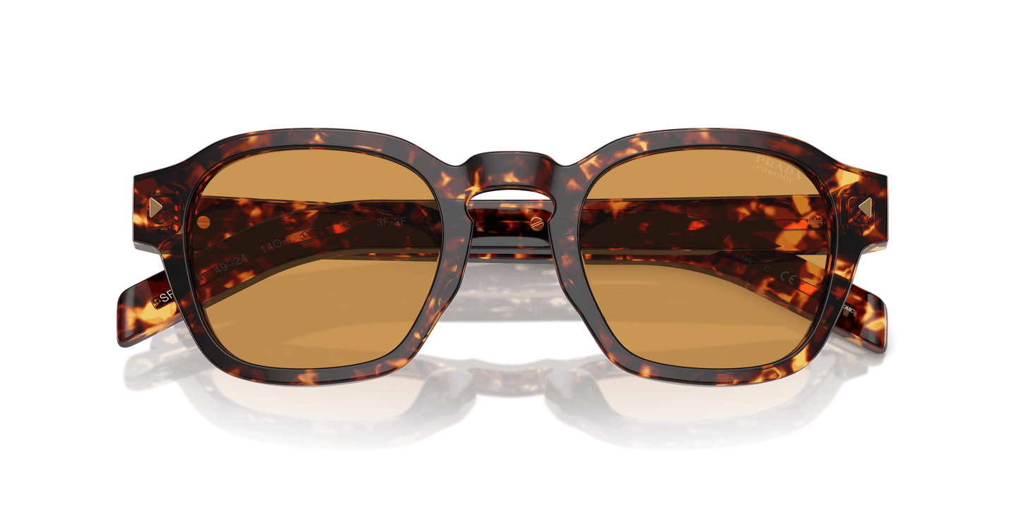 Prada Magma Tortoise Sunglasses-Light Brown Photo | Prada PR A16S Magma Tortoise-Light Brown Photo