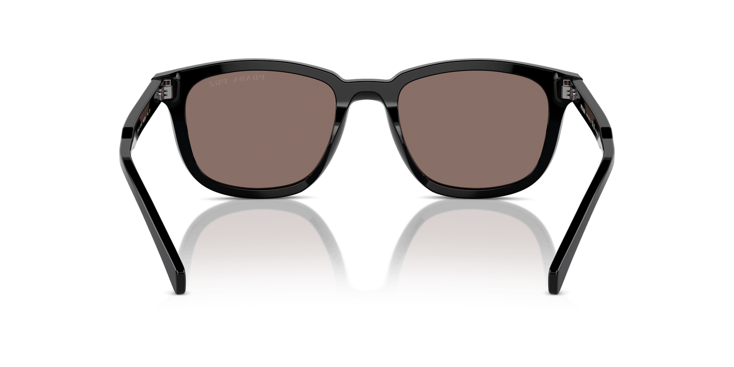 Prada Sunglasses Black-Polar Brown | Prada PR A21S Black-Polar Brown