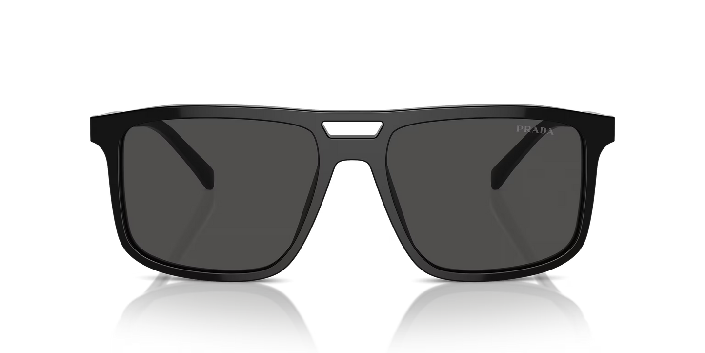 Prada PR A22S Black-Grey Sunglasses