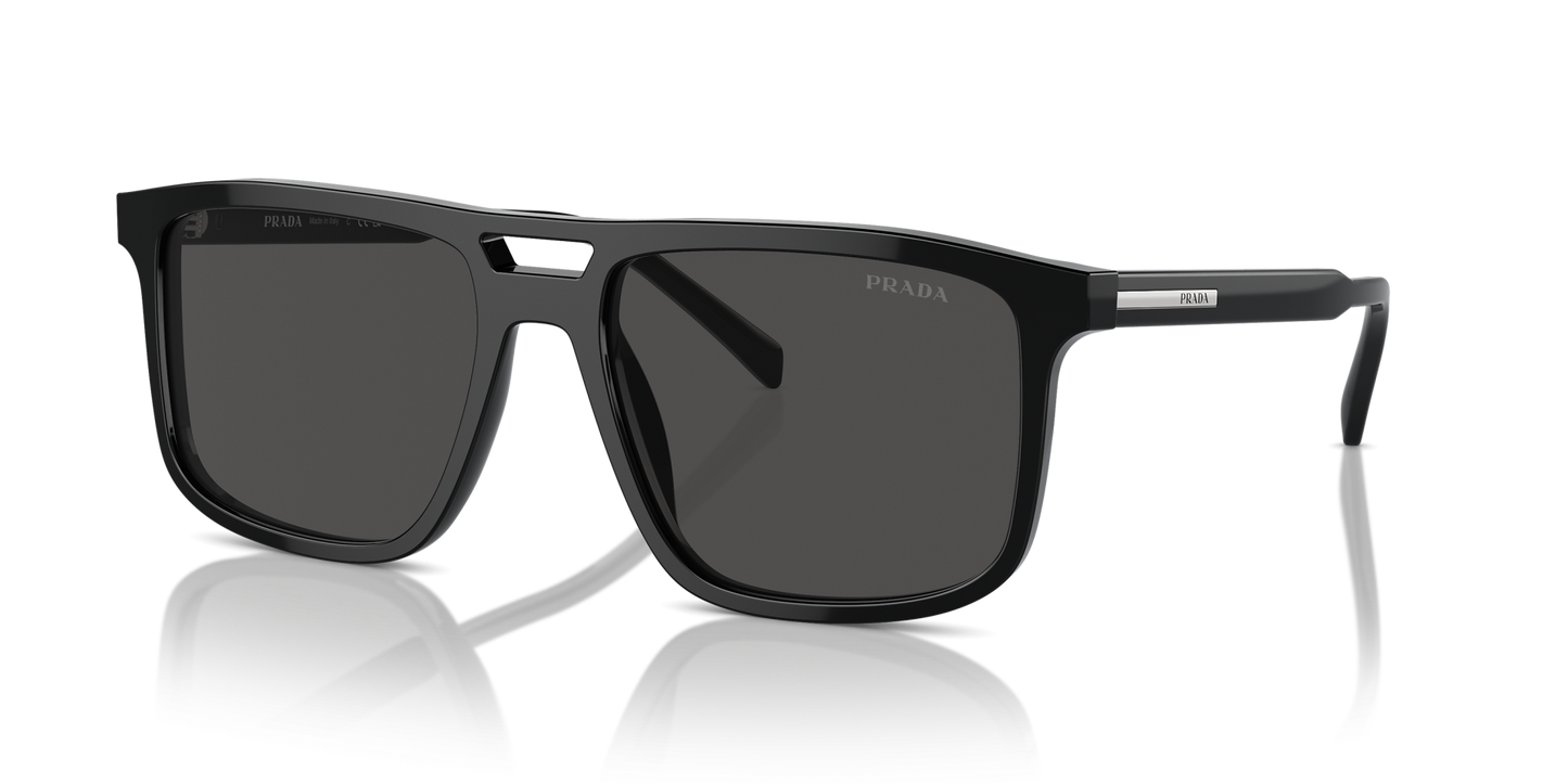 Prada PR A22S Black-Grey Sunglasses