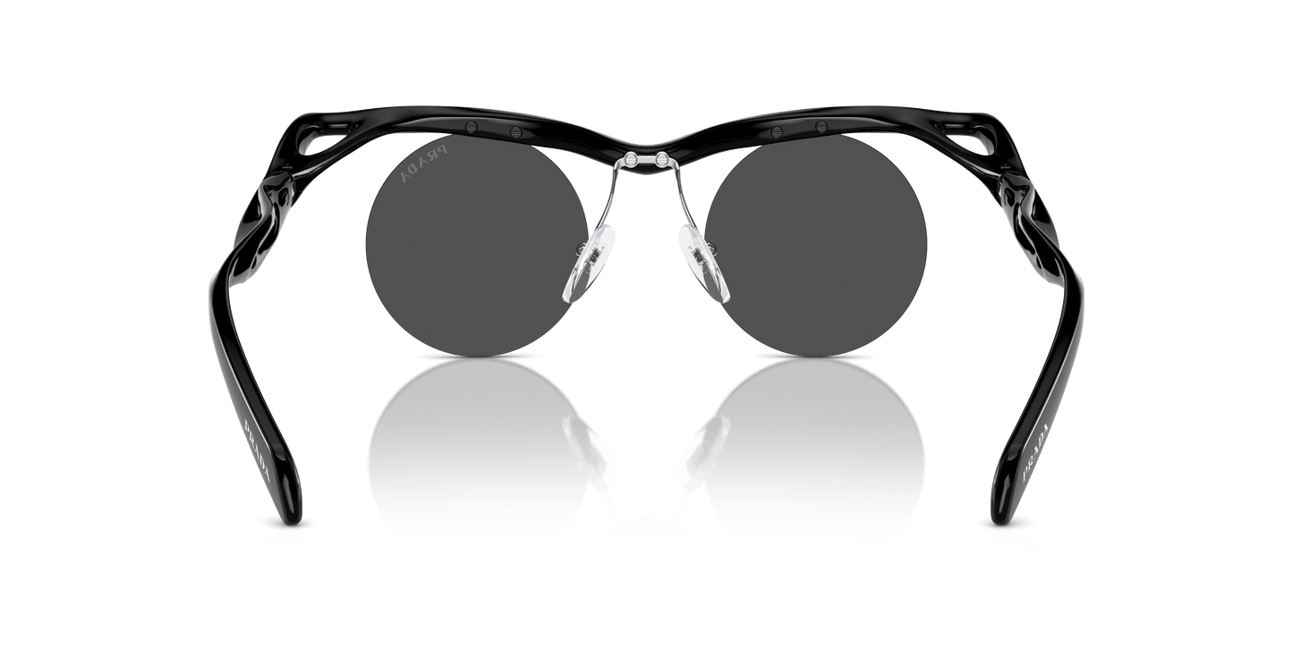 Prada Sunglasses Black-Dark Grey | PRADA PR A24S Black-Dark Grey