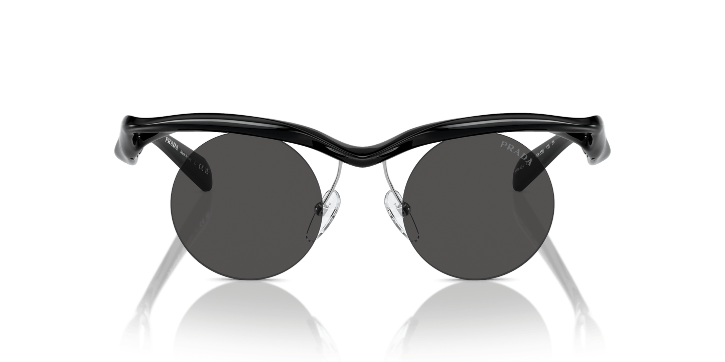 Prada Sunglasses Black-Dark Grey | PRADA PR A24S Black-Dark Grey