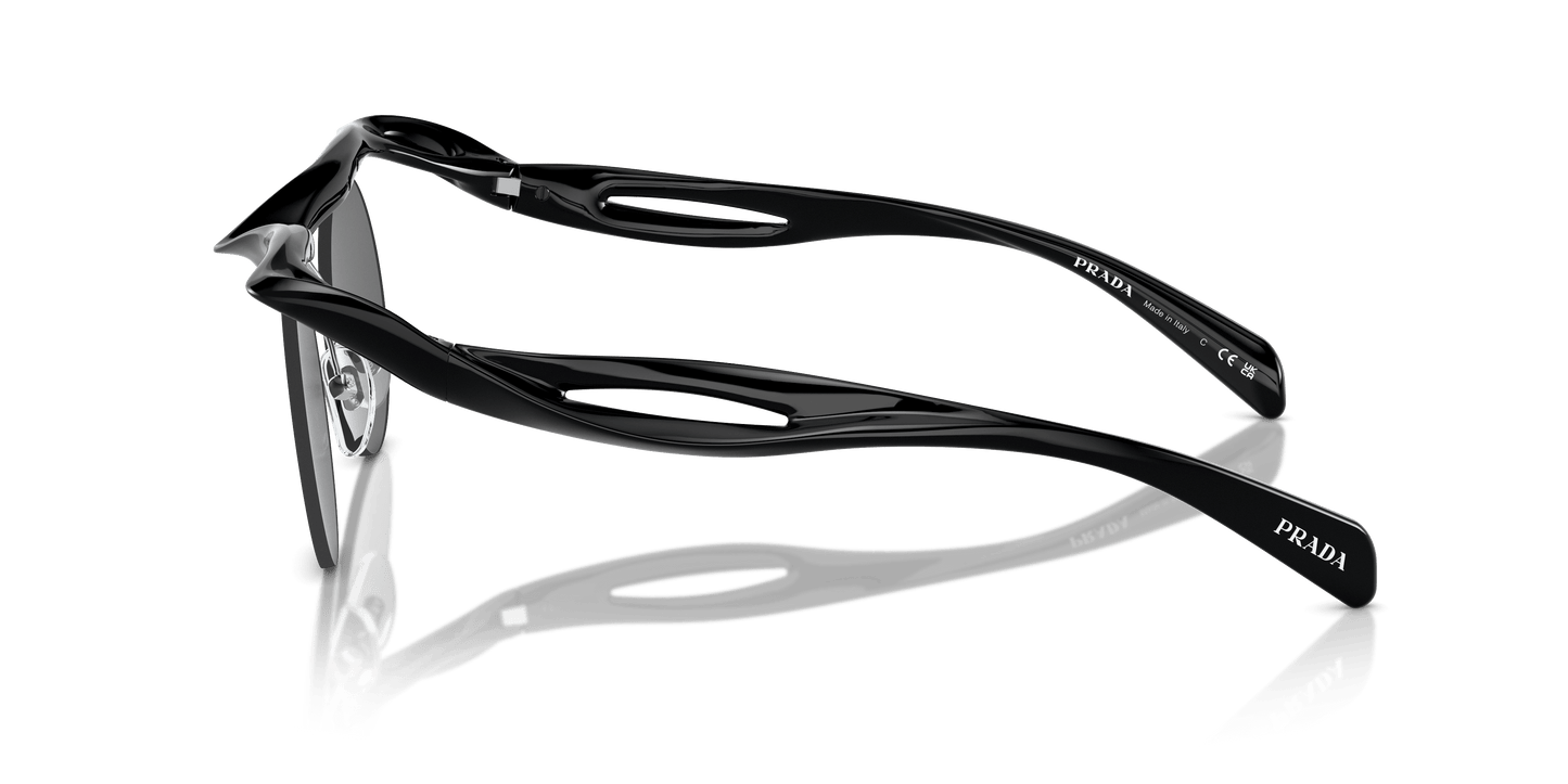 Prada Sunglasses Black-Dark Grey | PRADA PR A24S Black-Dark Grey