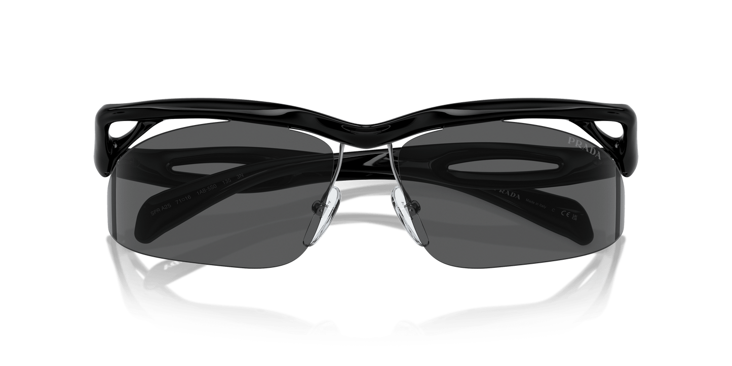 Prada Sunglasses Black-Dark Grey | PRADA PR A25S Black-Dark Grey
