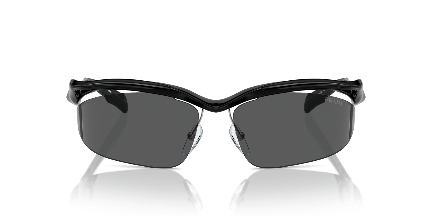Prada Sunglasses Black-Dark Grey | PRADA PR A25S Black-Dark Grey