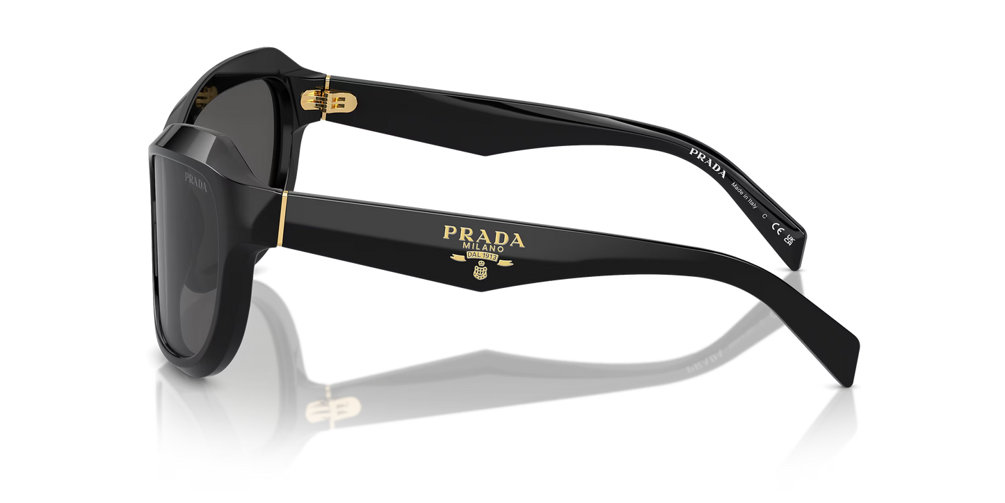 Prada Sunglasses Black-Grey | Prada PR A27S Black-Grey