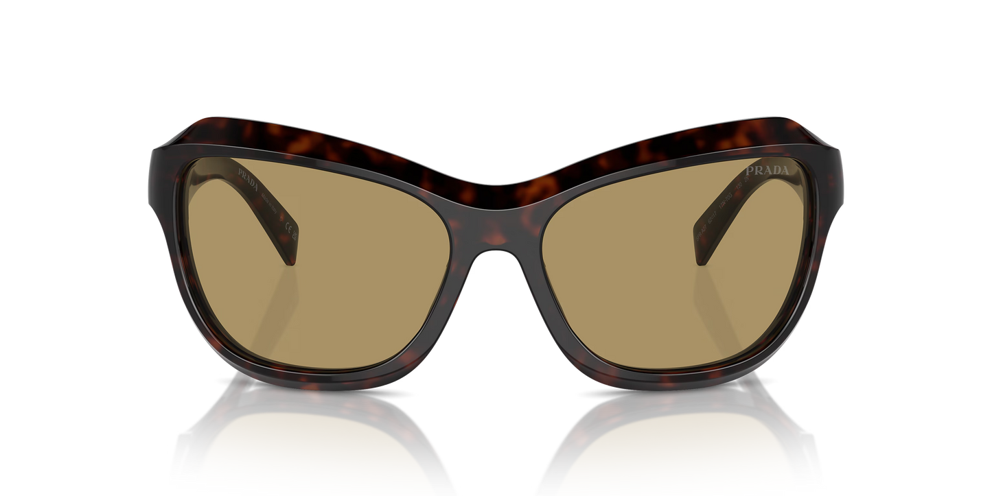 Prada Sunglasses Tortoise-Green | Prada PR A27S Tortoise-Green