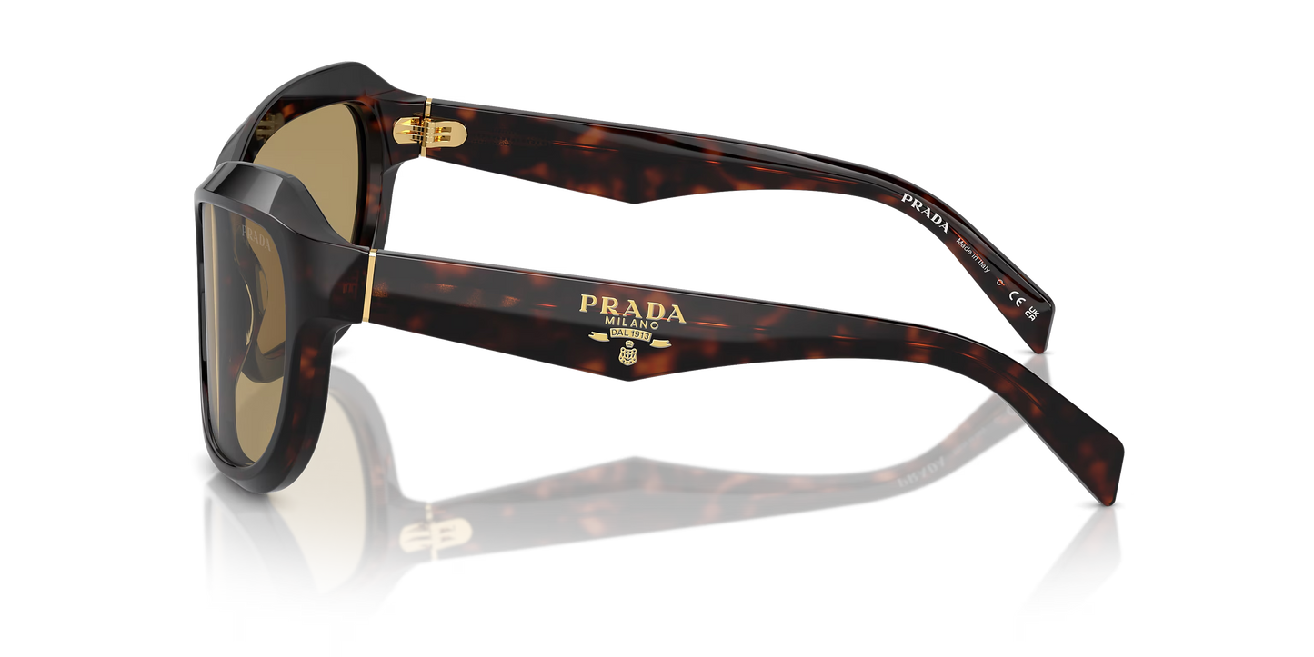 Prada Sunglasses Tortoise-Green | Prada PR A27S Tortoise-Green
