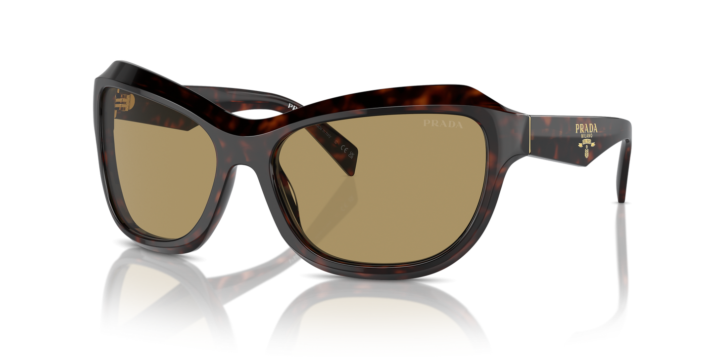 Prada Sunglasses Tortoise-Green | Prada PR A27S Tortoise-Green