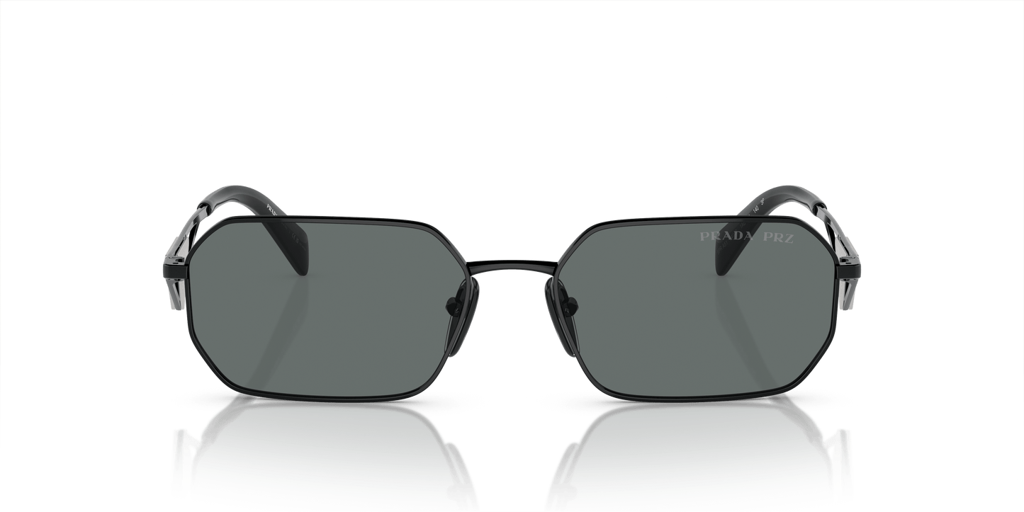 Prada Sunglasses Black-Black Grey Polar | PRADA PR A51S Black-Black Grey Polar