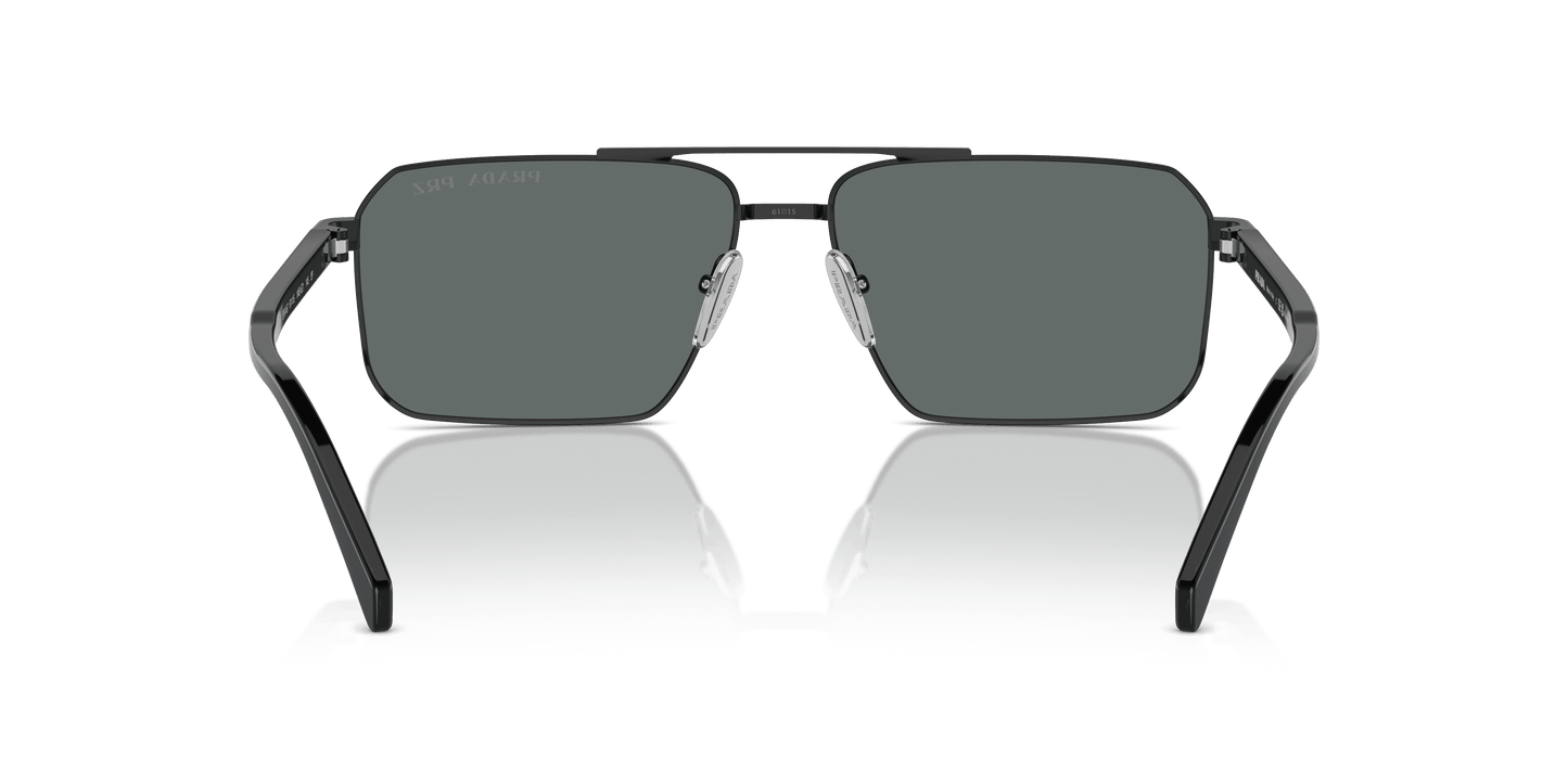 Prada Sunglasses Black-Dark Grey Polar | Prada PR A57S Black-Dark Grey Polar