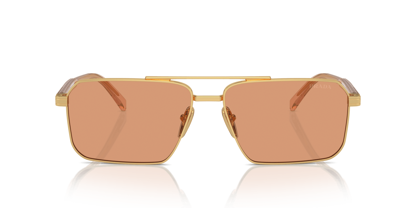 Prada Sunglasses Gold-Orange | Prada PR A57S Gold-Orange
