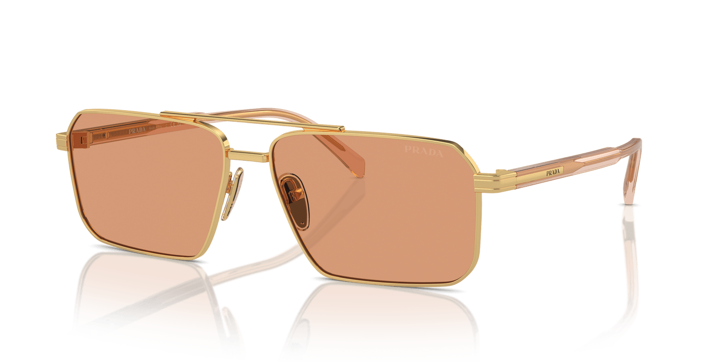 Prada Sunglasses Gold-Orange | Prada PR A57S Gold-Orange