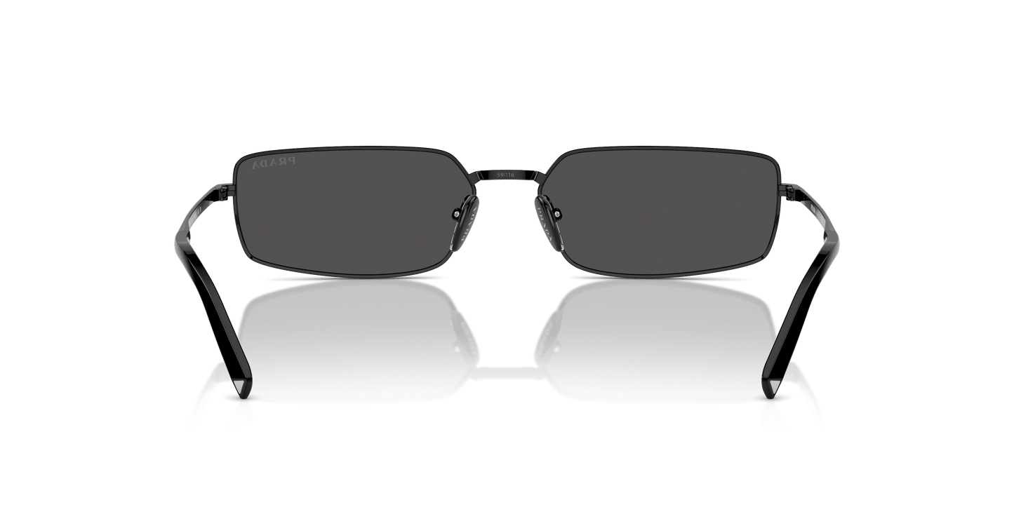 Prada Sunglasses Black-Dark Grey | PRADA PR A60S Black-Dark Grey