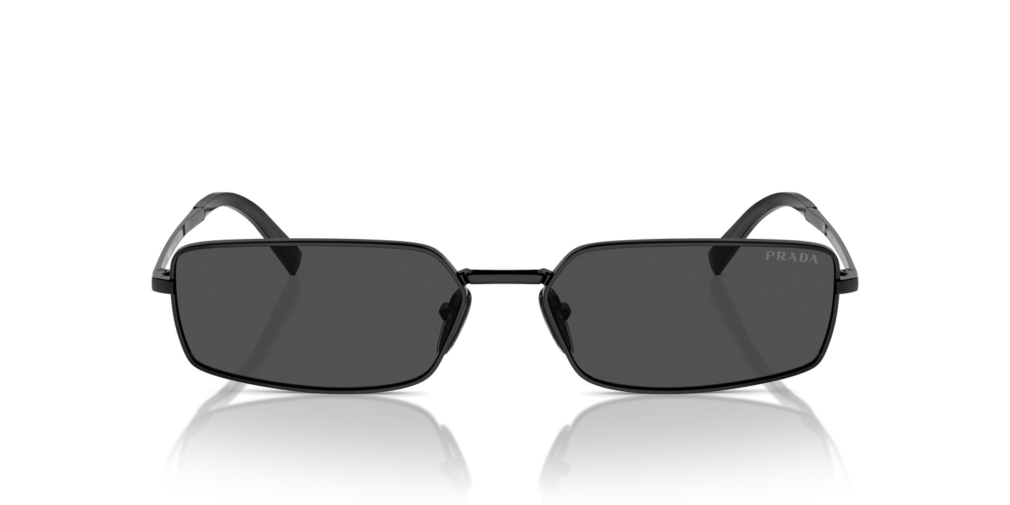 Prada Sunglasses Black-Dark Grey | PRADA PR A60S Black-Dark Grey
