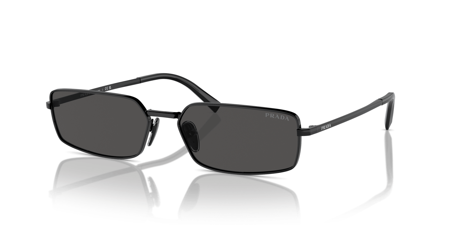 Prada Sunglasses Black-Dark Grey | PRADA PR A60S Black-Dark Grey