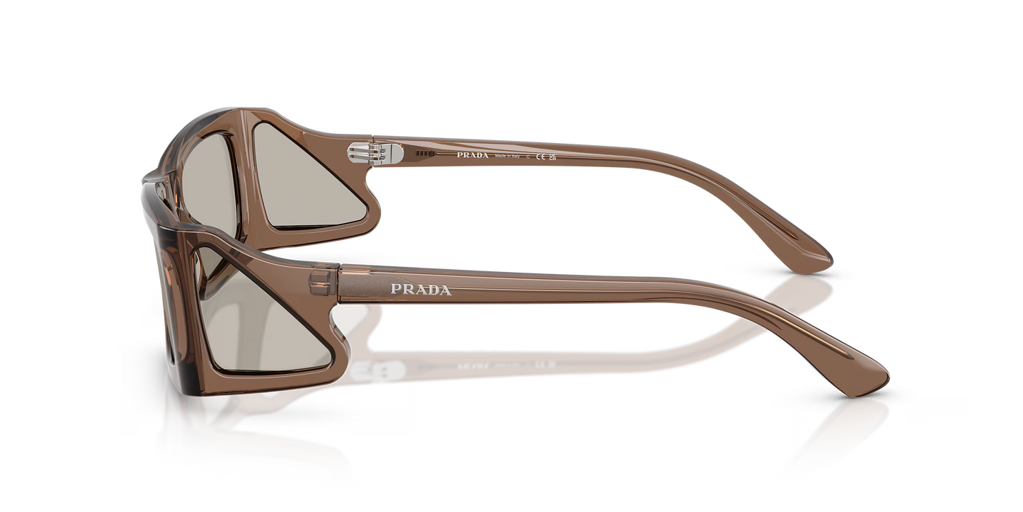 משקפי שמש פראדה חום-חום | Prada PR B03S Brown-Brown