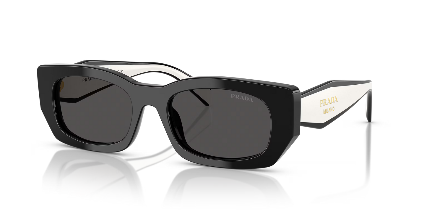 Prada Sunglasses Black-Grey | Prada PR B05S Black-Grey