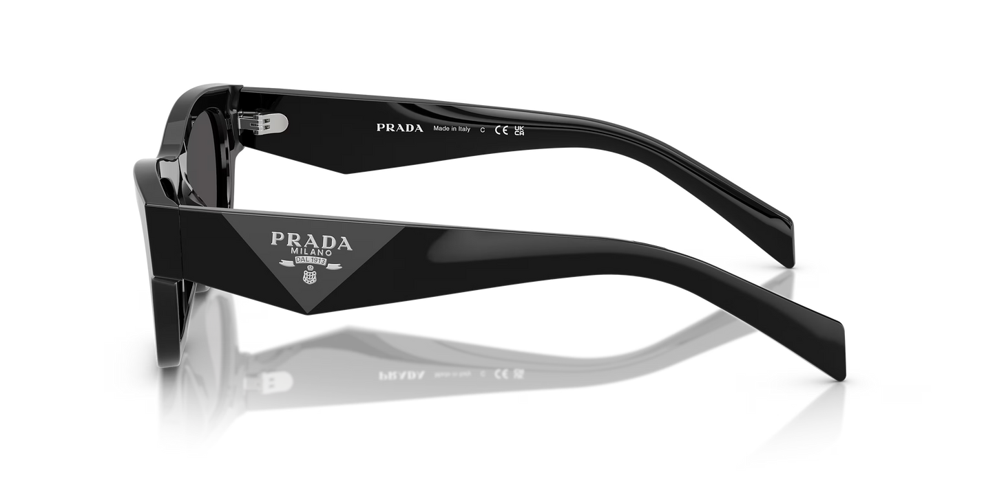 Prada Sunglasses Black-Grey | Prada PR B09S Black-Grey