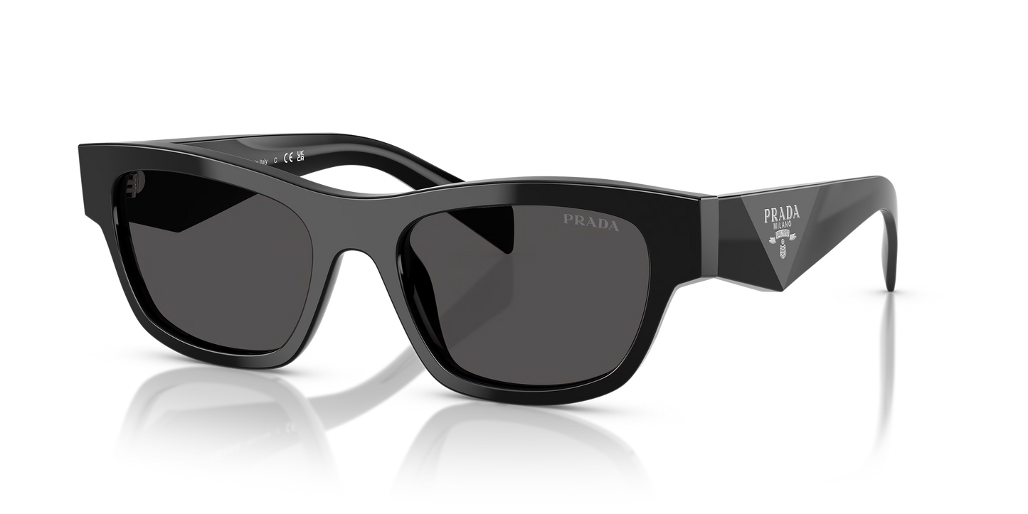 Prada Sunglasses Black-Grey | Prada PR B09S Black-Grey