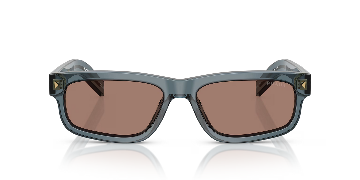 Prada Sunglasses Blue-Brown | Prada PR B11S Blue-Brown