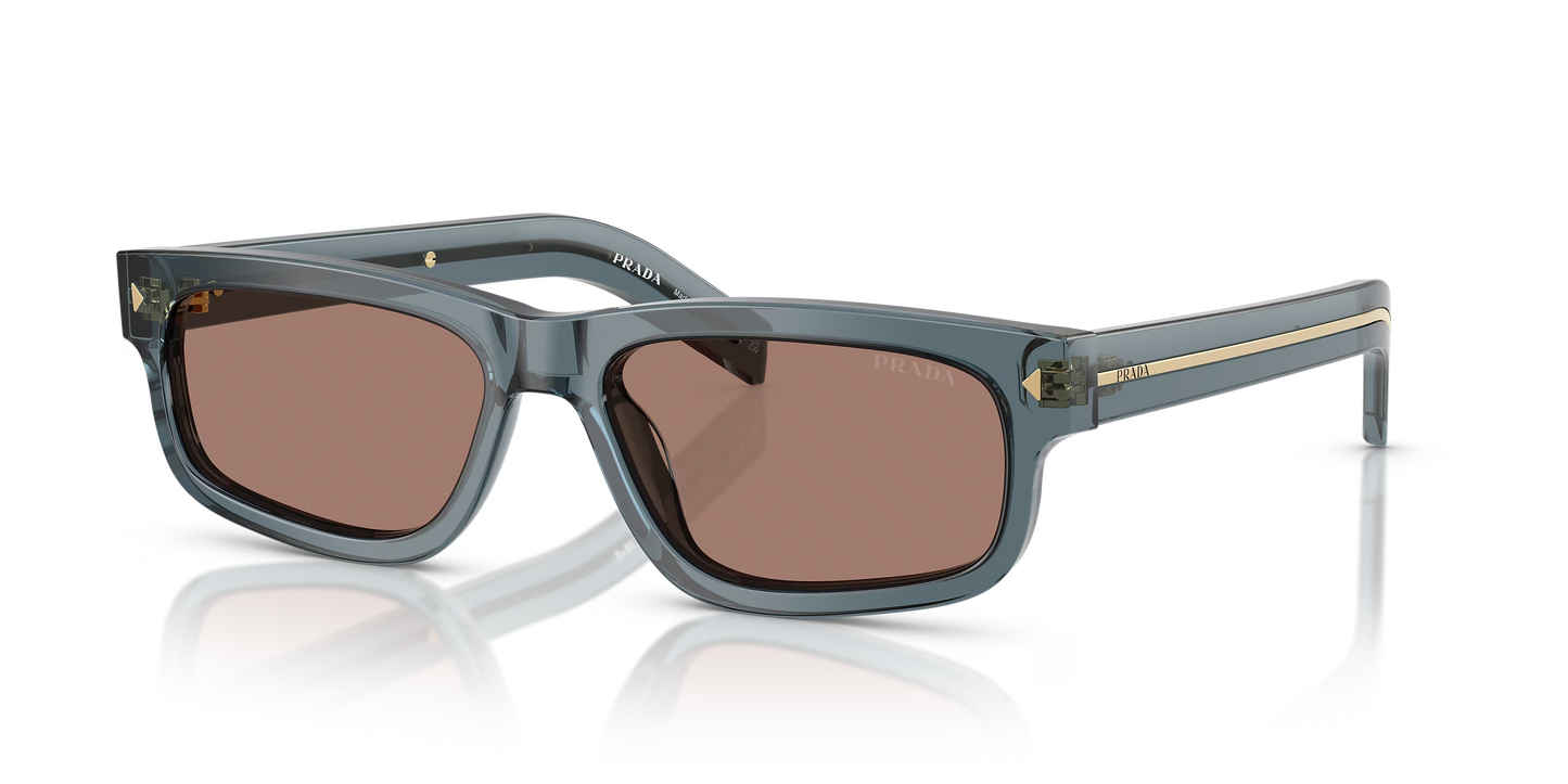 Prada Sunglasses Blue-Brown | Prada PR B11S Blue-Brown