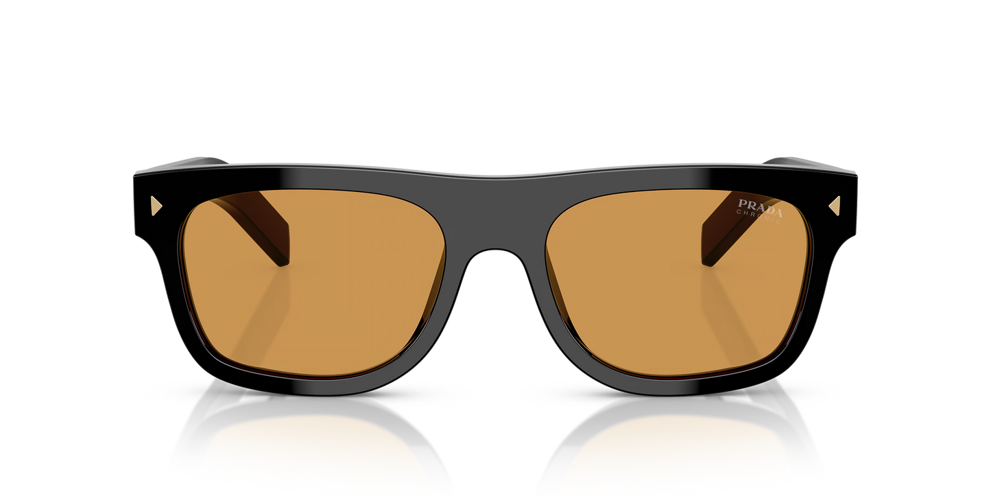 Prada Sunglasses Black-Brown | Prada PR B12S Black-Brown
