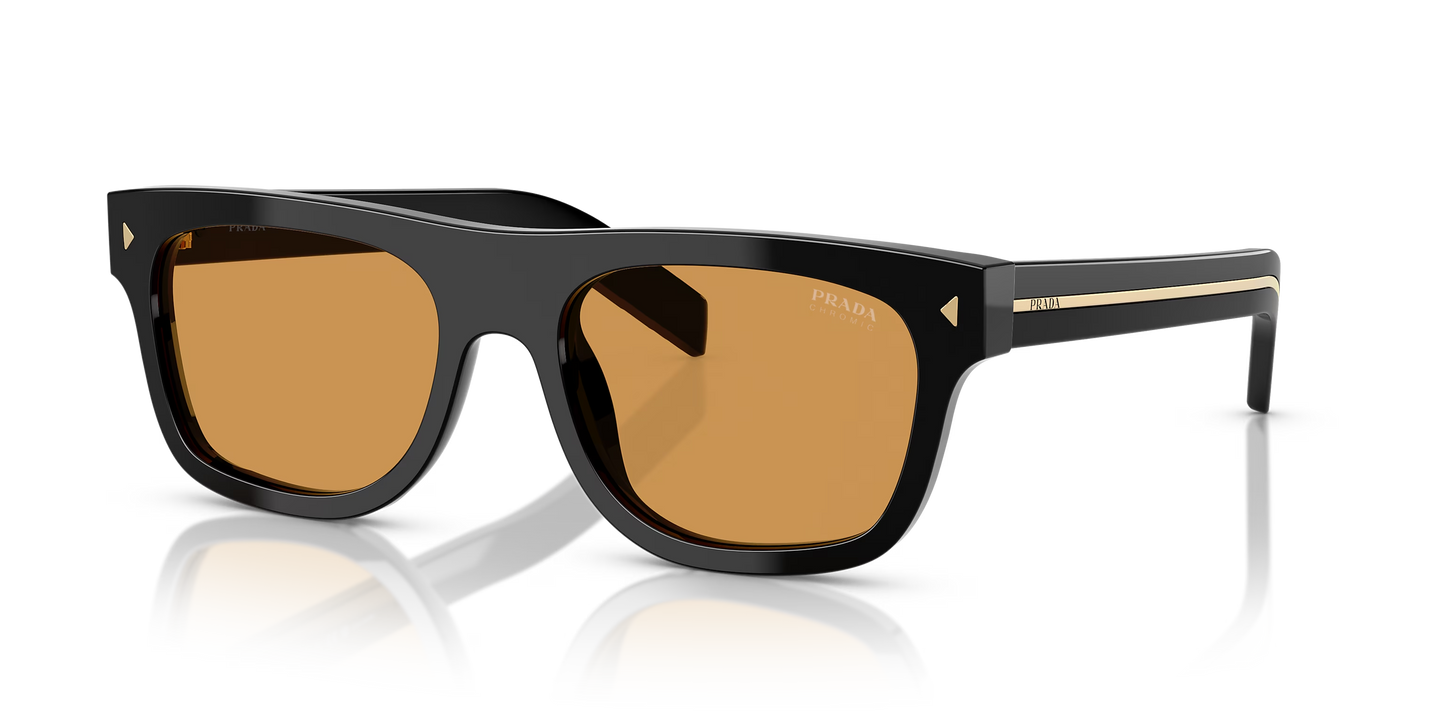 Prada Sunglasses Black-Brown | Prada PR B12S Black-Brown
