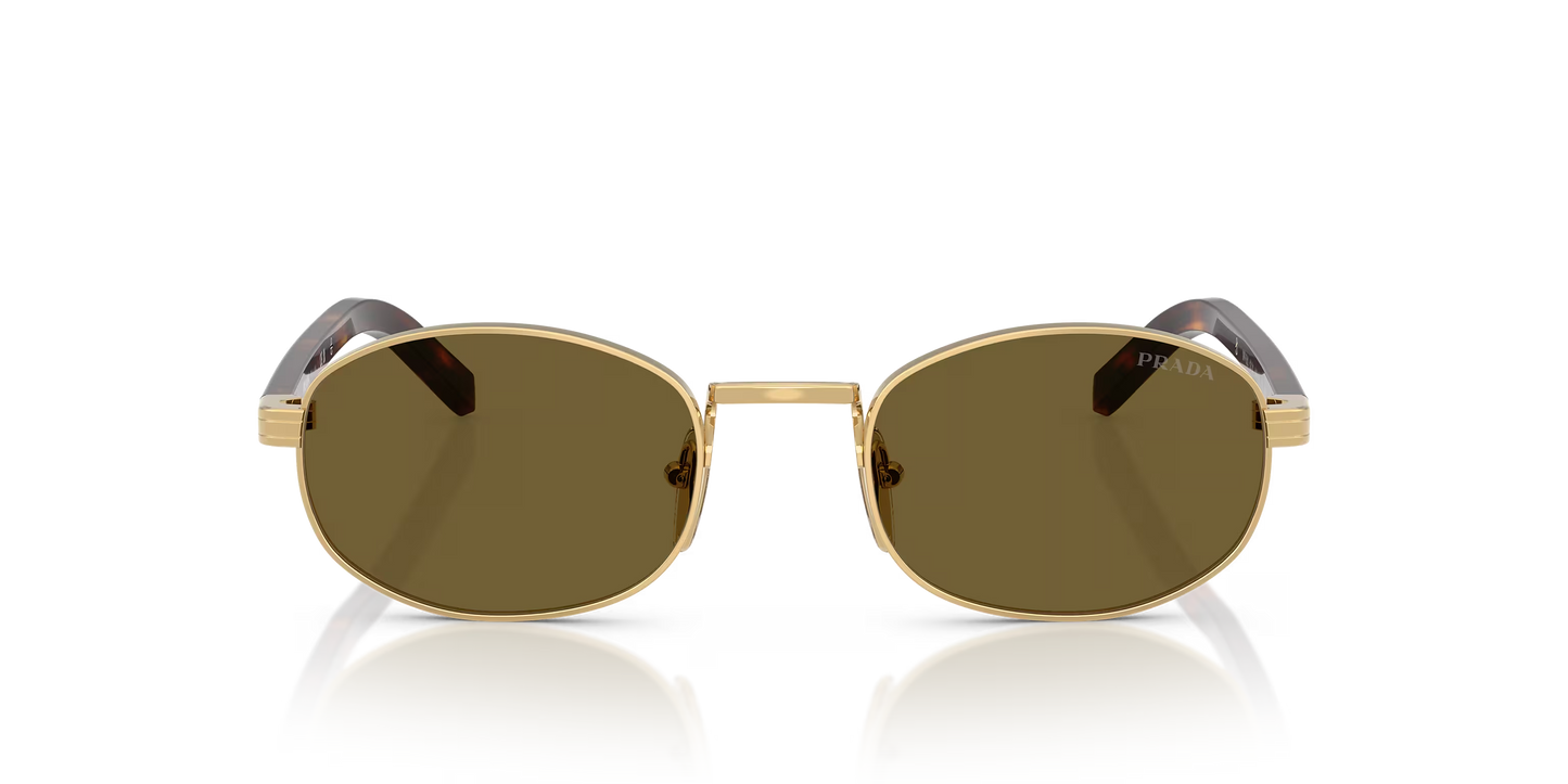 Prada Sunglasses Gold-Brown | Prada PR B53S Gold-Brown