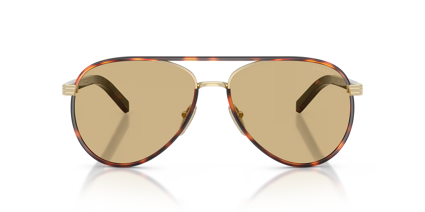 Prada Sunglasses Gold-Yellow | Prada PR B57S Gold-Yellow