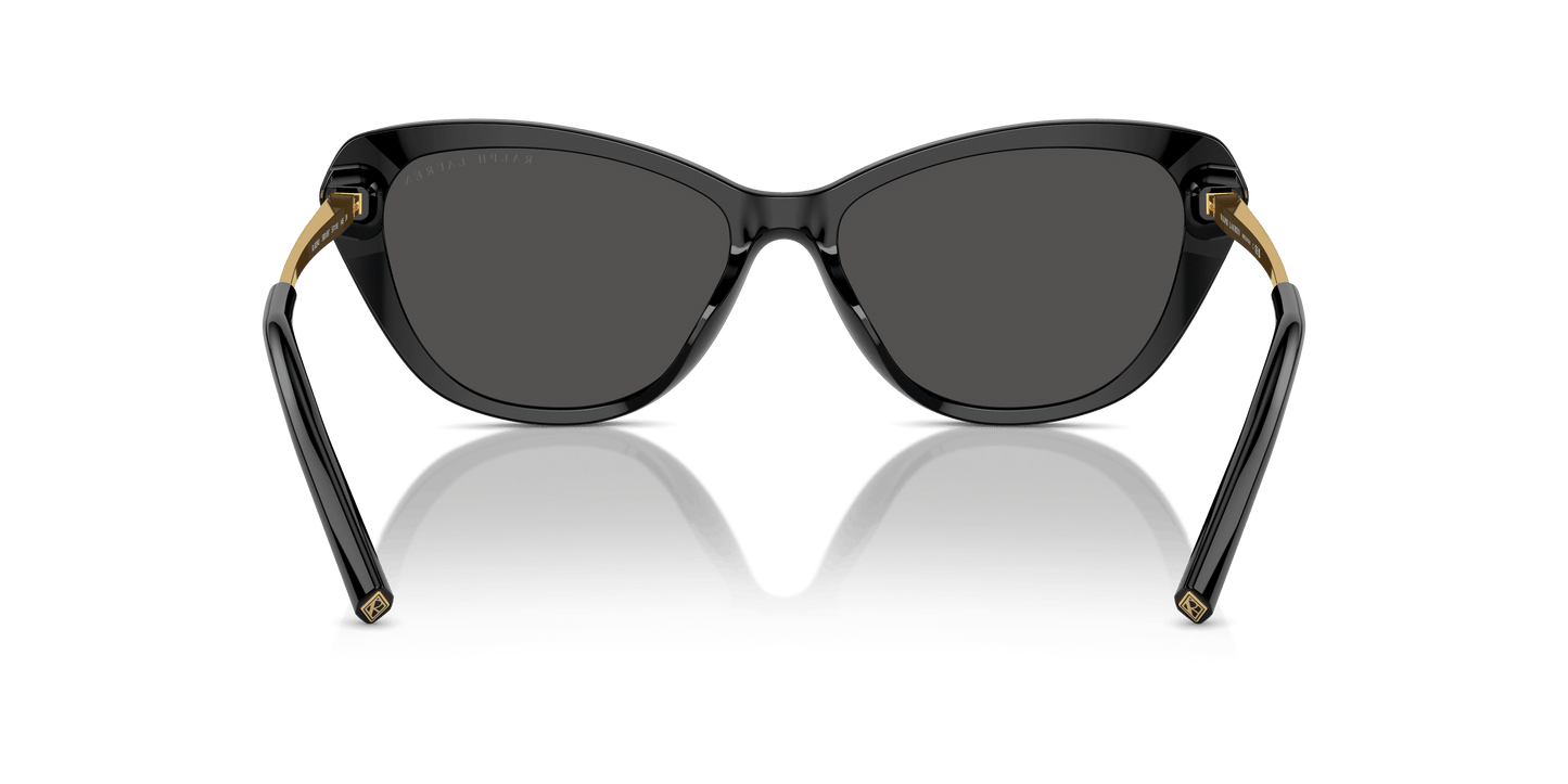 משקפי שמש ראלף לורן שחור-אפור כהה | RALPH LAUREN RL8224U THE ELLA Black-Dark Grey