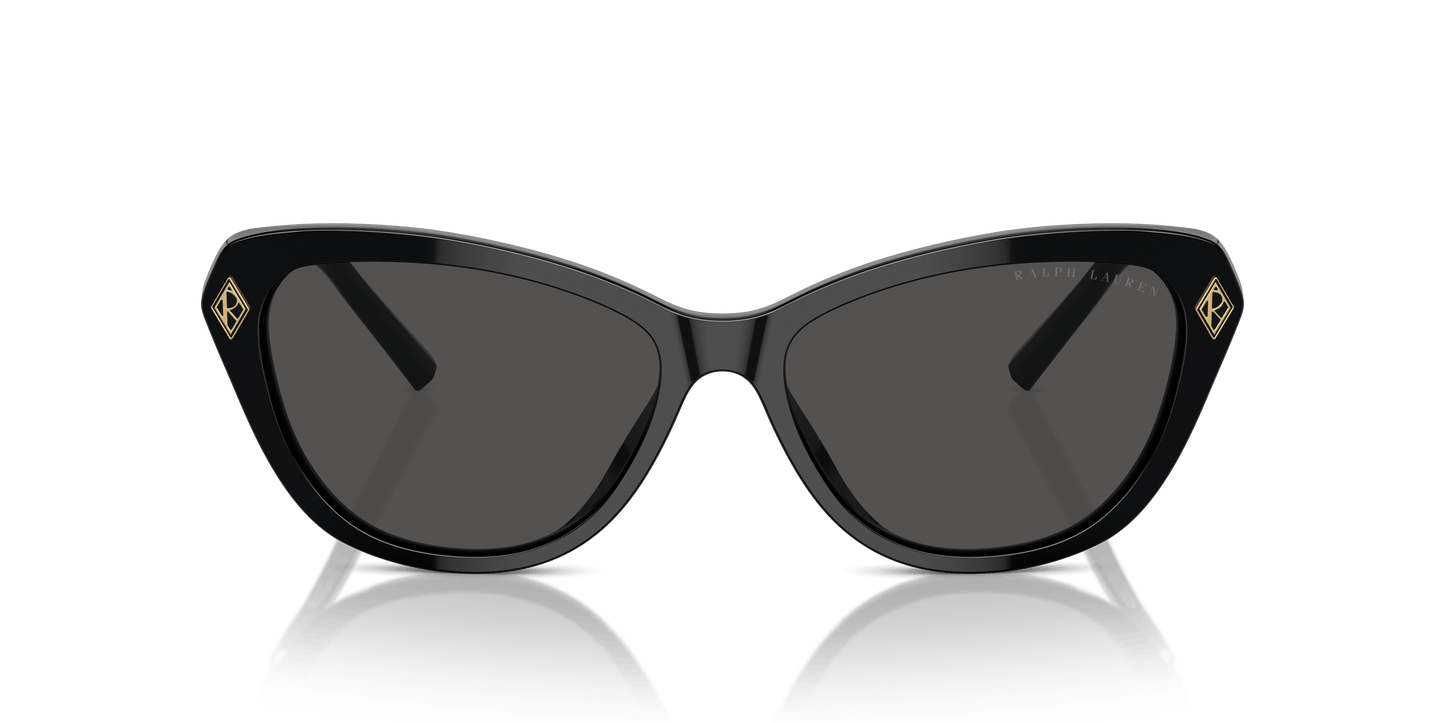 משקפי שמש ראלף לורן שחור-אפור כהה | RALPH LAUREN RL8224U THE ELLA Black-Dark Grey
