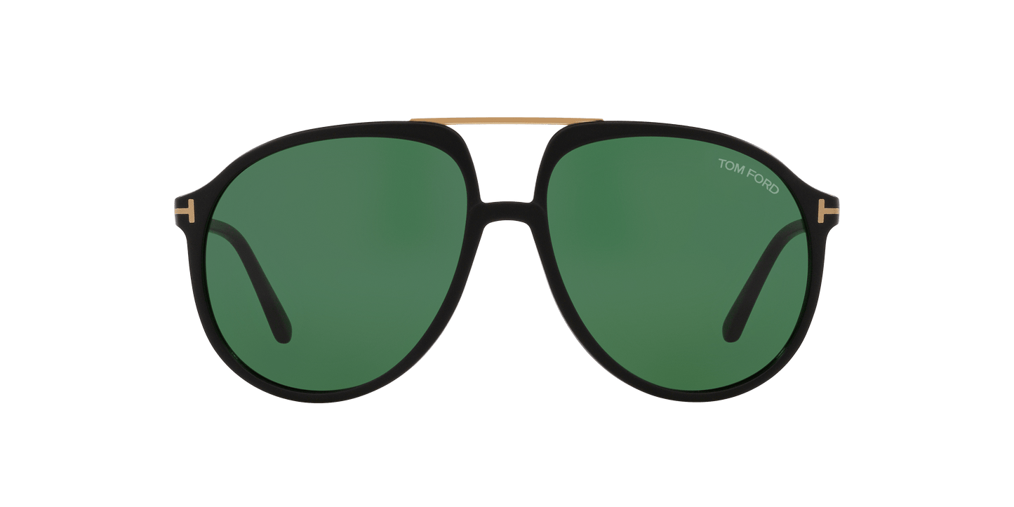 Tom Ford Sunglasses Black Matte-Green | TOM FORD FT1079 Black Matte-Green