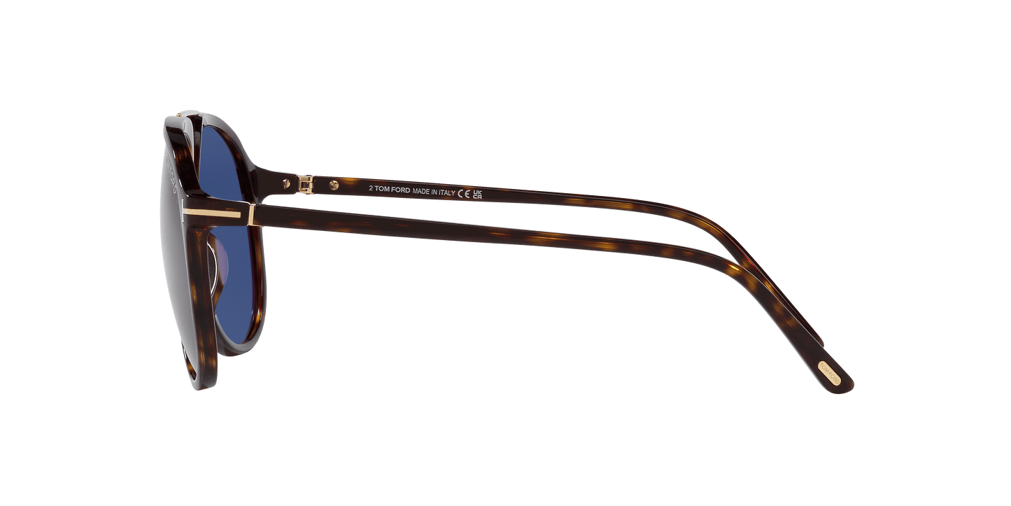 משקפי שמש של טום פורד צב שחור-כחול | TOM FORD FT1079 Tortoise Black-Blue