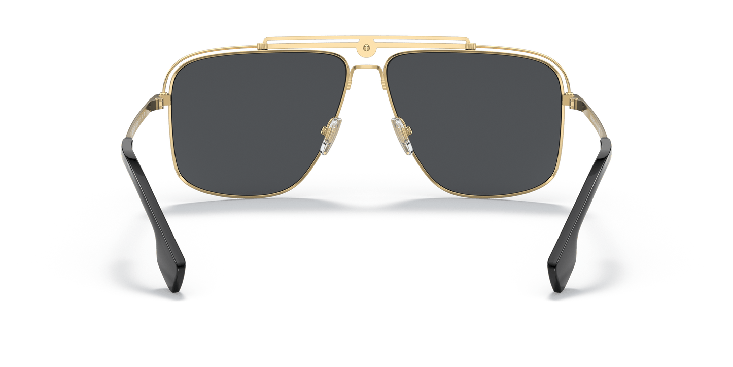 משקפי שמש של ורסאצ'ה זהב-אפור כהה | Versace VE2242 Gold-Dark Grey