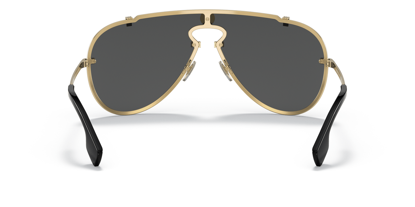 משקפי שמש של ורסאצ'ה זהב-אפור כהה | Versace VE2243 Gold-Dark Grey