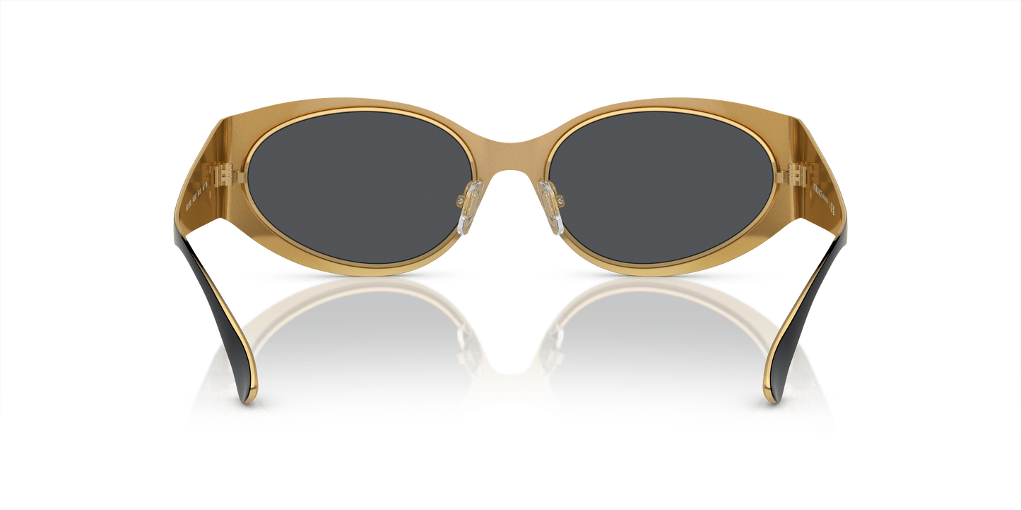 משקפי שמש של ורסאצ'ה שחור-אפור כהה | Versace VE2263 Black-Dark Grey