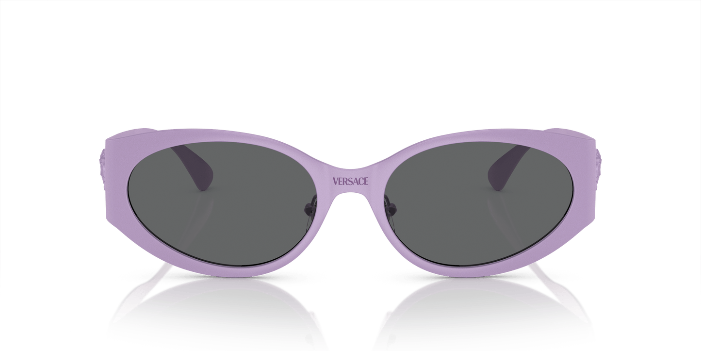 משקפי שמש של ורסאצ'ה סגול-אפור כהה | Versace VE2263 Violet-Dark Grey