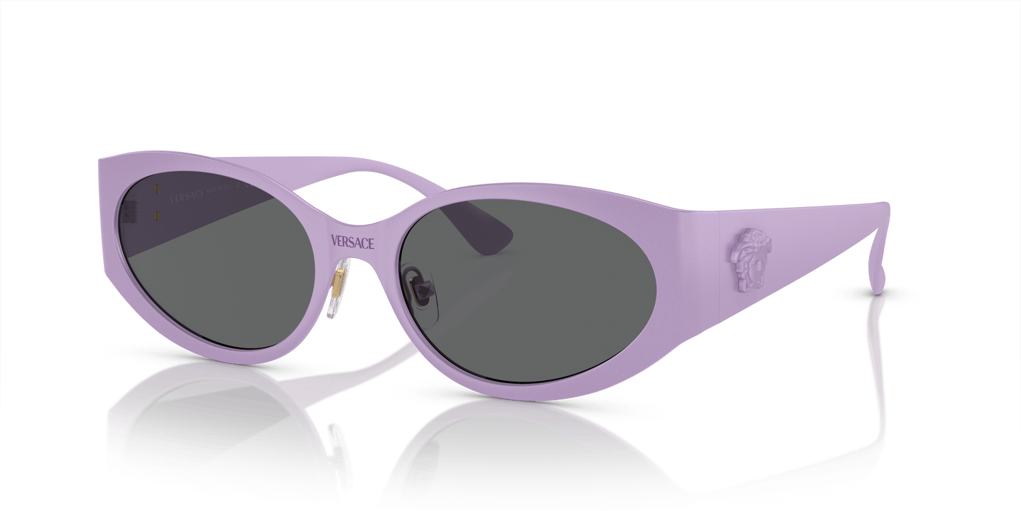 משקפי שמש של ורסאצ'ה סגול-אפור כהה | Versace VE2263 Violet-Dark Grey