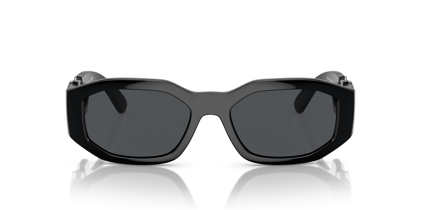 Versace Sunglasses Black-Dark Grey | Versace VE4361 Biggie Black-Dark Grey