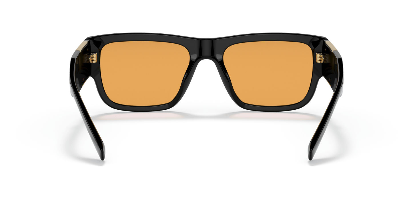 משקפי שמש של ורסאצ'ה שחור-כתום | Versace VE4406 Black-Orange