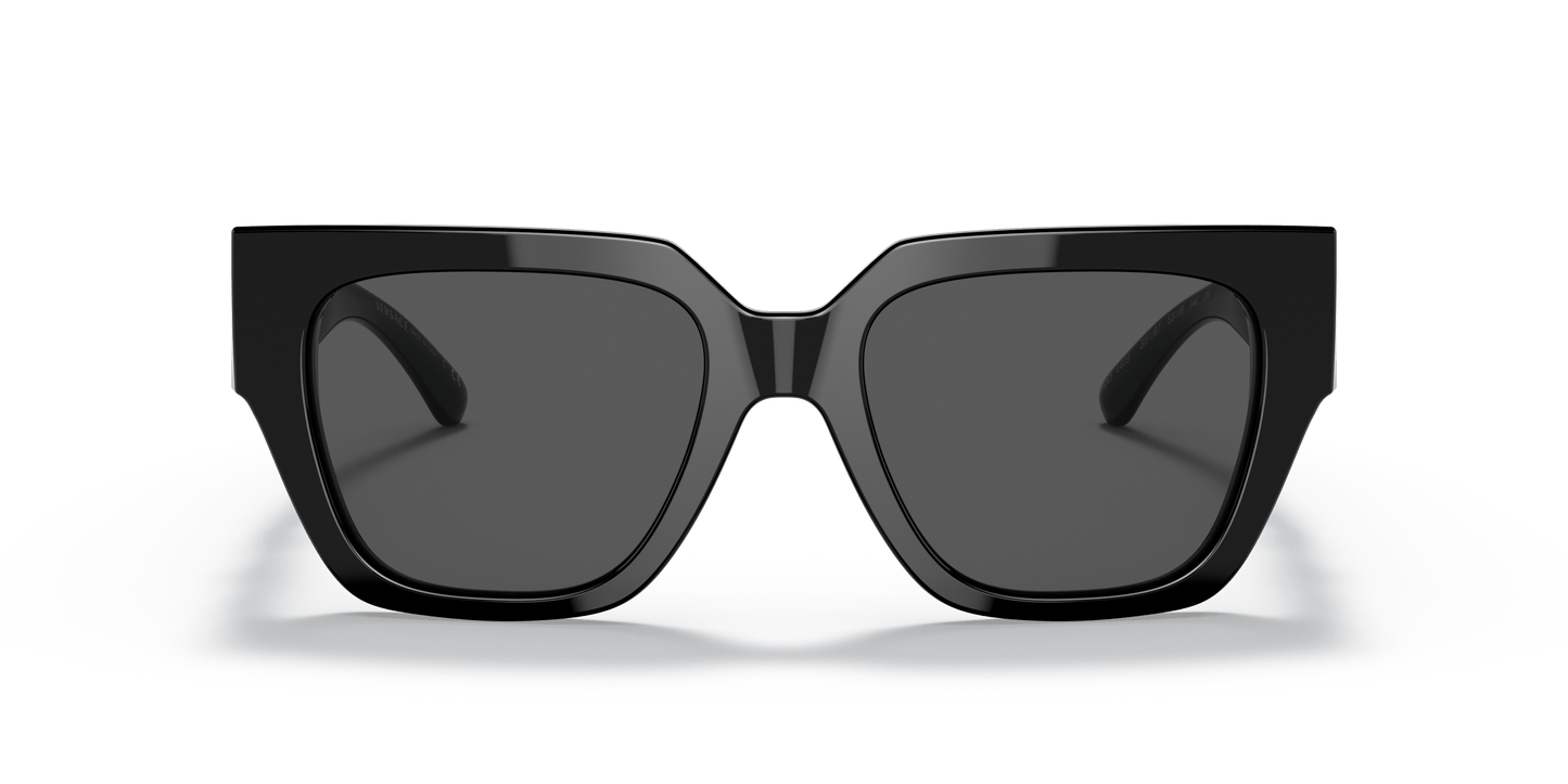 משקפי שמש של ורסאצ'ה שחור-אפור כהה | Versace VE4409 Black-Dark Grey