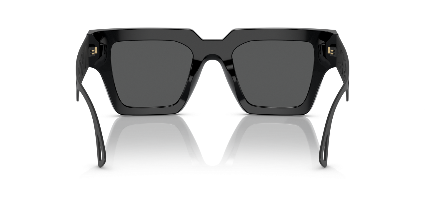 משקפי שמש של ורסאצ'ה שחור-אפור כהה | Versace VE4431 Black-Dark Grey