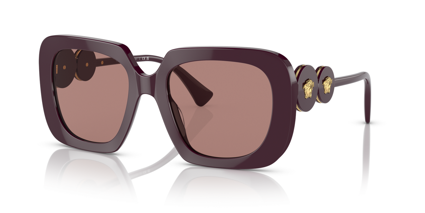 משקפי שמש ורסאצ'ה בורדו-חום | Versace VE4434 Bordeaux-Brown
