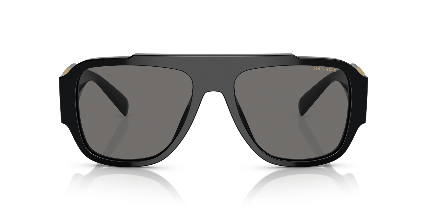 Versace Sunglasses Black-Dark Grey Polar | Versace VE4436U Black-Dark Grey Polar
