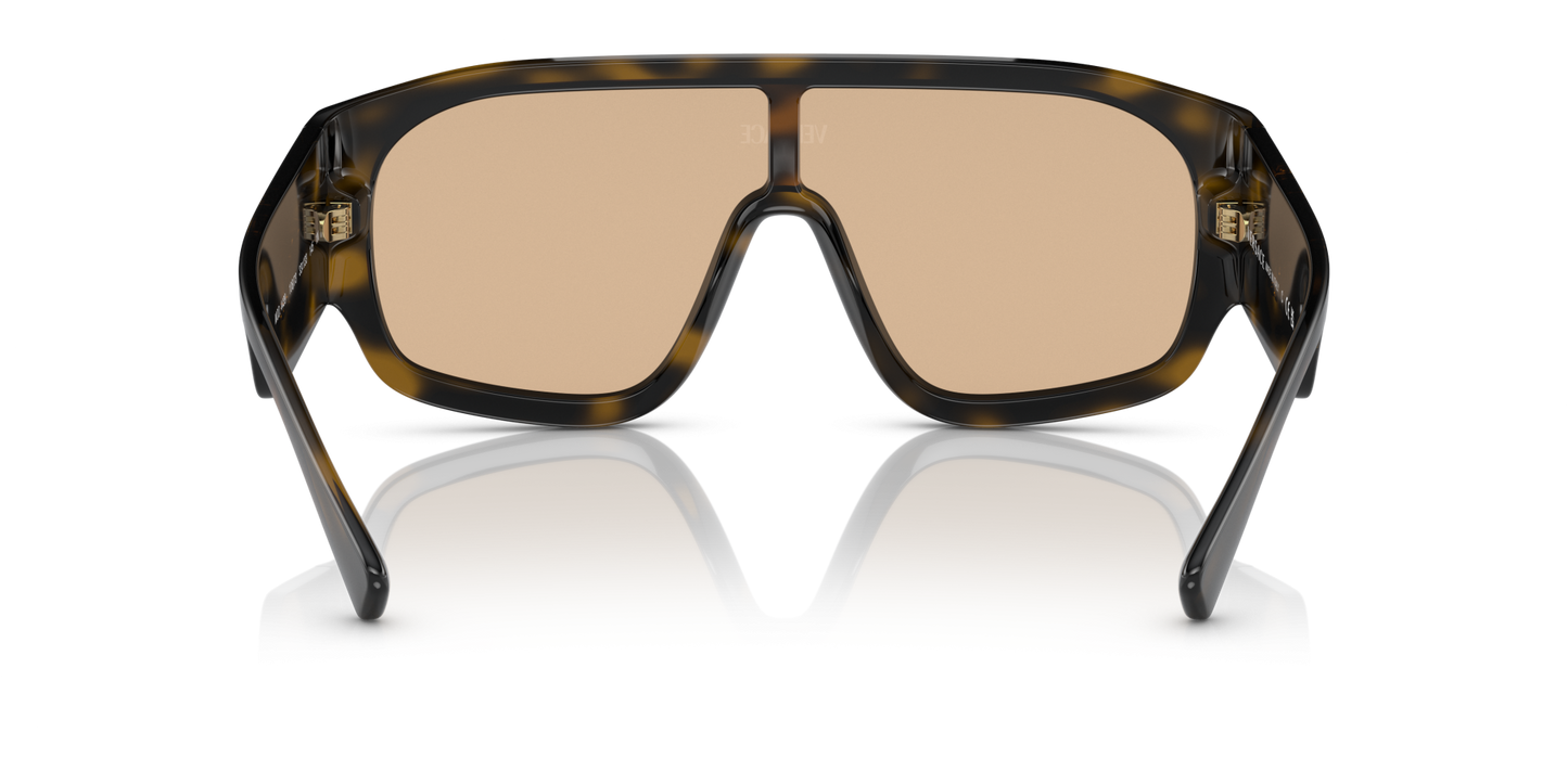 משקפי שמש של ורסאצ'ה הוואנה-חום בהיר | Versace VE4439 Havana-Light Brown