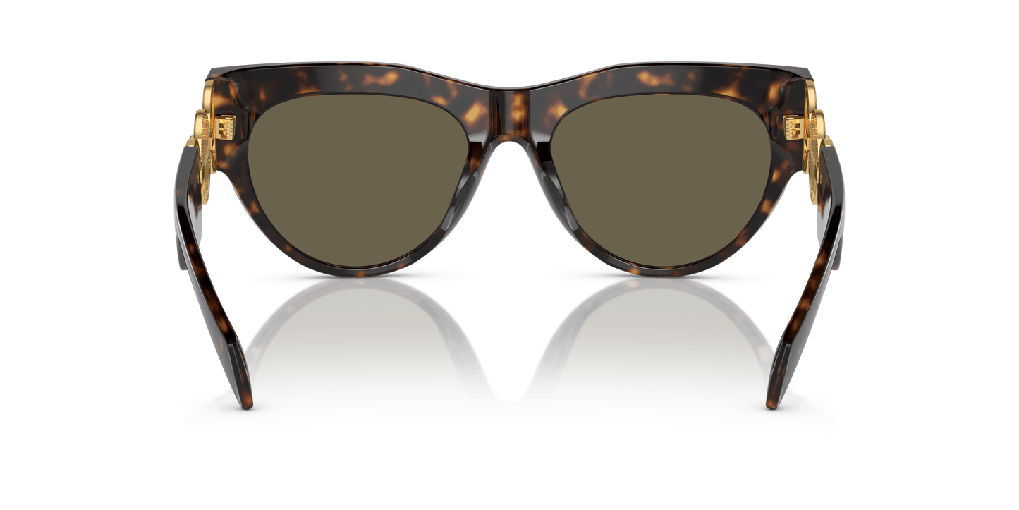 Versace Havana-Brown Sunglasses | Versace VE4440U Havana-Brown